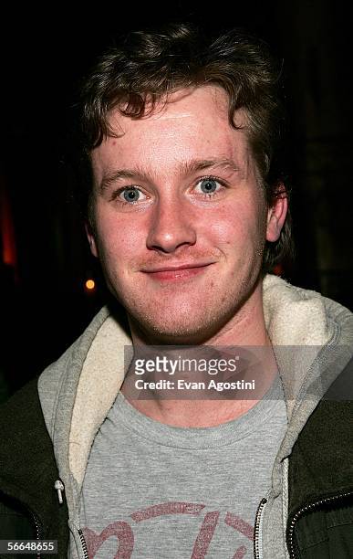Actor Tom Guiry arrives to the Gersh Agency Party at the Sundance Film Festival held at the Red Pine Lodge on January 23, 2006 in Park City, Utah.