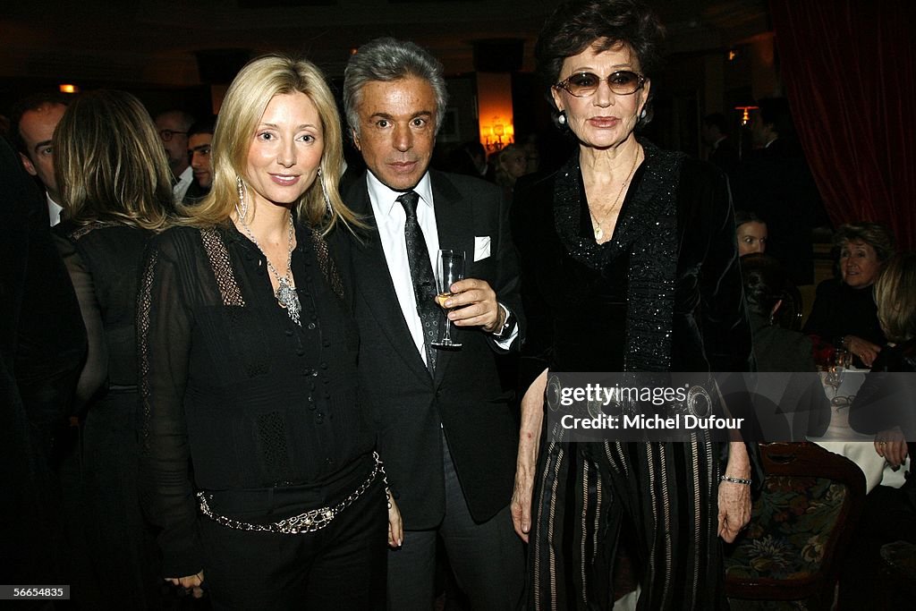 Marie Chantal Miller, Giancarlo Giametti and Jacqueline de Ribes ...