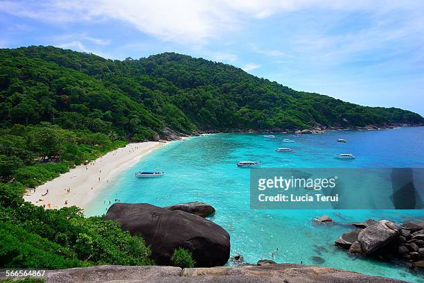 similan islands national park, thailand. - similan islands stock pictures, royalty-free photos & images