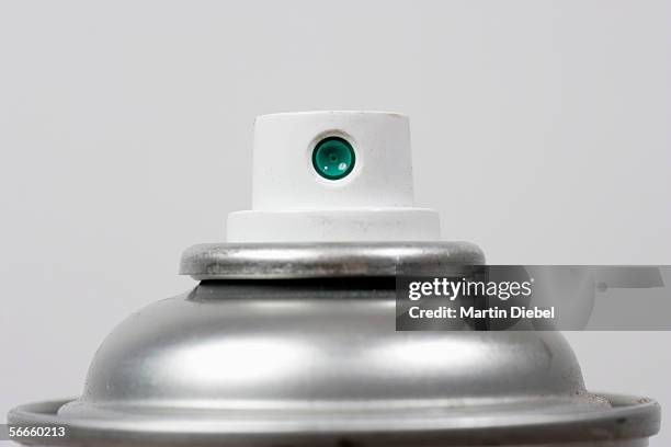 close up of the nozzle of an aerosol can - spray nozzle stock pictures, royalty-free photos & images