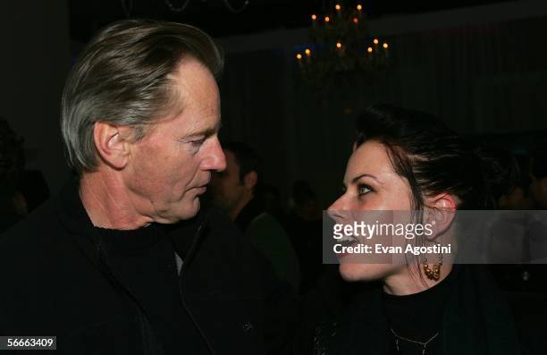Actors Sam Shepard and Fairuza Balk attend the premiere of "Don't Come Knocking" at Eccles Theater during the 2006 Sundance Film Festival January 24,...