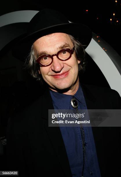 Director Wim Wenders attends the premiere of "Don't Come Knocking" at Eccles Theater during the 2006 Sundance Film Festival January 24, 2006 in Park...