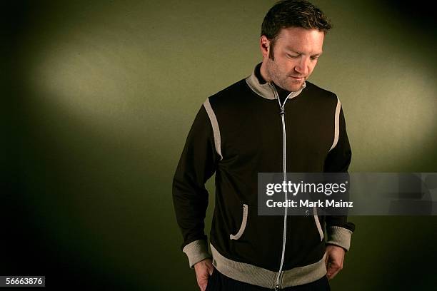 Actor Larry Bagby poses for a portrait at the Getty Images Portrait Studio during the 2006 Sundance Film Festival on January 24, 2006 in Park City,...