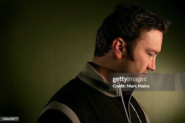 Actor Larry Bagby poses for a portrait at the Getty Images Portrait Studio during the 2006 Sundance Film Festival on January 24, 2006 in Park City,...