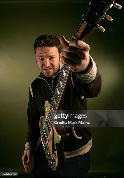 Actor Larry Bagby poses for a portrait at the Getty Images Portrait Studio during the 2006 Sundance Film Festival on January 24, 2006 in Park City,...