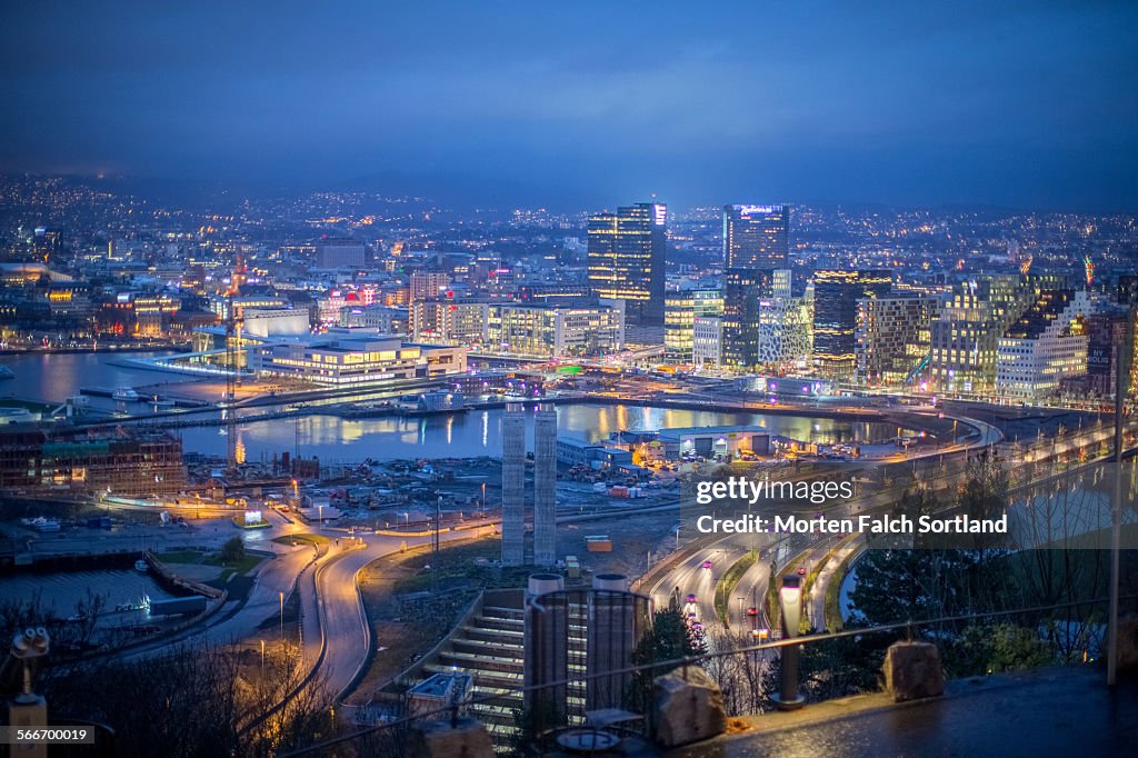 Oslo business district