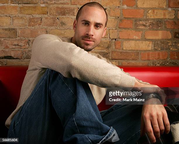 Actor Joseph Fiennes from the film "The Darwin Awards" poses for a portrait at the VW lounge during the 2006 Sundance Film Festival on January 26,...