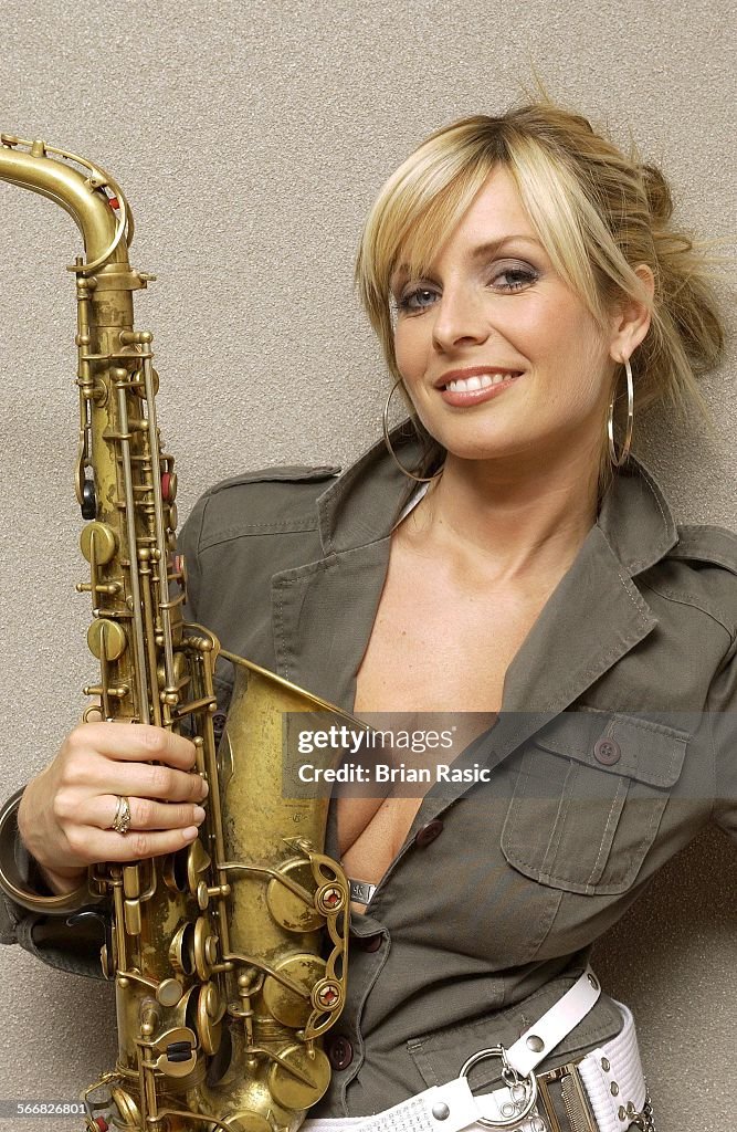Candy Dulfer - Saxophonist- May 2003, Candy Dulfer News Photo - Getty