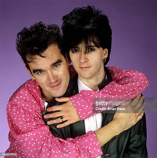 Morrissey And Johnny Marr of The Smiths, Morrissey And Johnny Marr