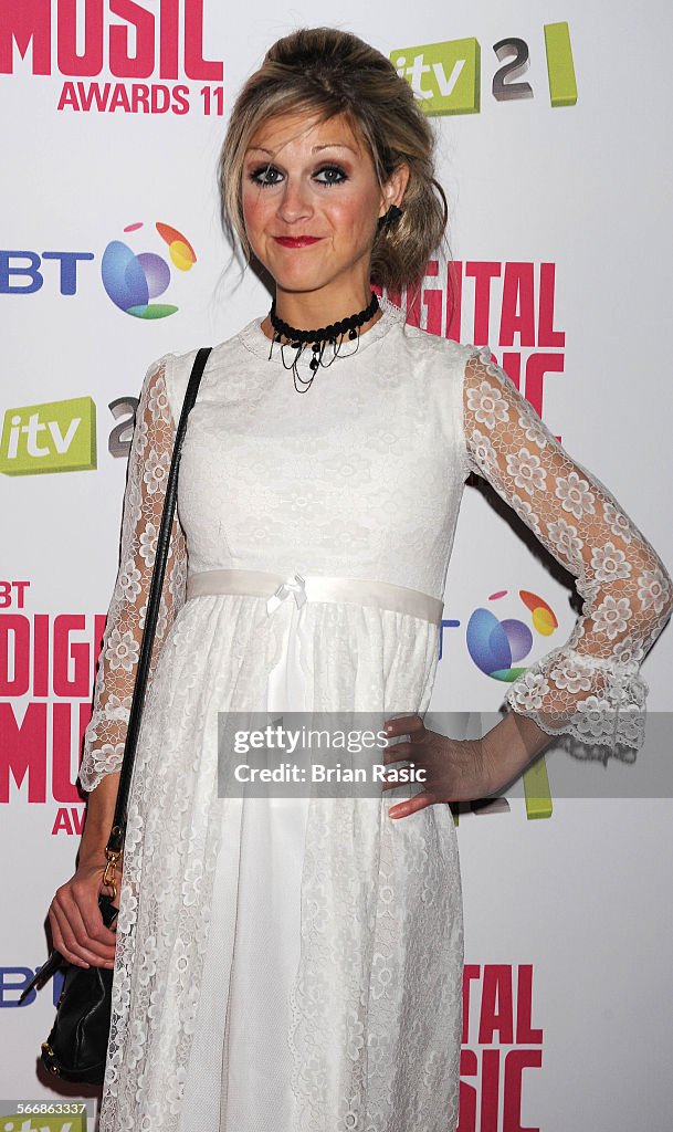 Bt Digital Music Awards At The Roundhouse, London, Britain - 29 Sep 2011