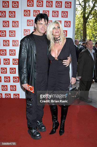 Awards, Grosvenor House Hotel, London, Britain - 04 Oct 2004, Gary Numan With His Wife