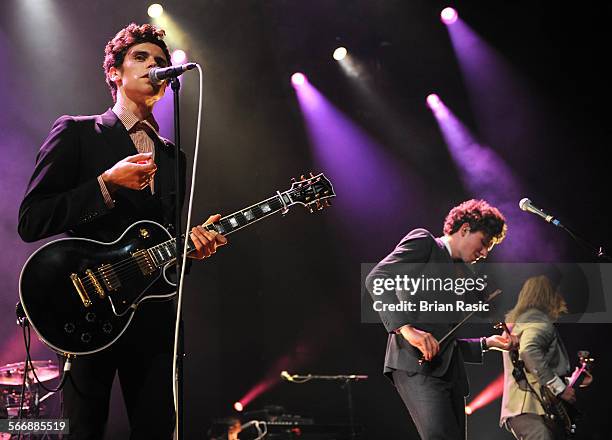 Noah And The Whale In Concert, Itunes Festival, The Roundhouse, London, Britain - 24 Jul 2011, Noah And The Whale - Charlie Fink And Tom Hobden