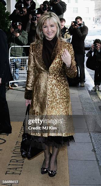 Leslie Garrett arrives at the South Bank Show Awards at The Savoy Hotel on January 27, 2006 in London, England. The 10th annual awards reward...