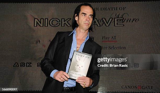 Nick Cave 'The Death Of Bunny Munro' Book Signing At Hmv, London, Britain - 28 Sep 2009, Nick Cave