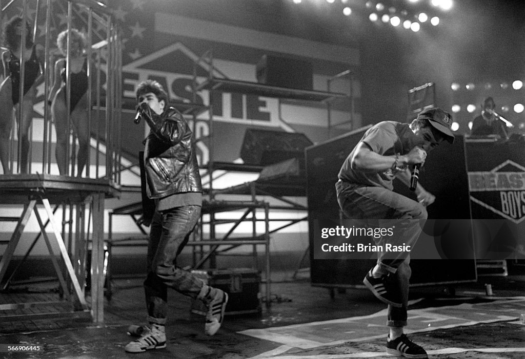 The Beastie Boys At The Brixton Academy In London In 1987