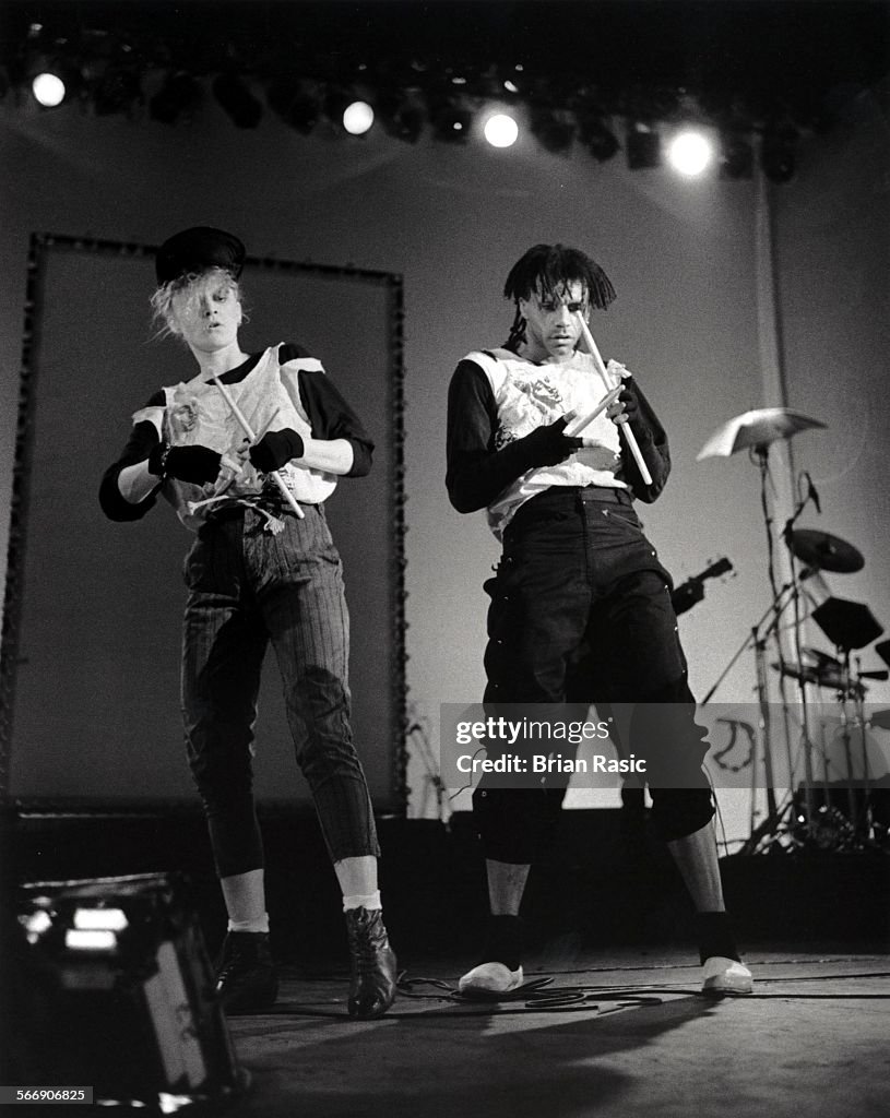 The Thompson Twins - Alannah Currie And Joe Leeway