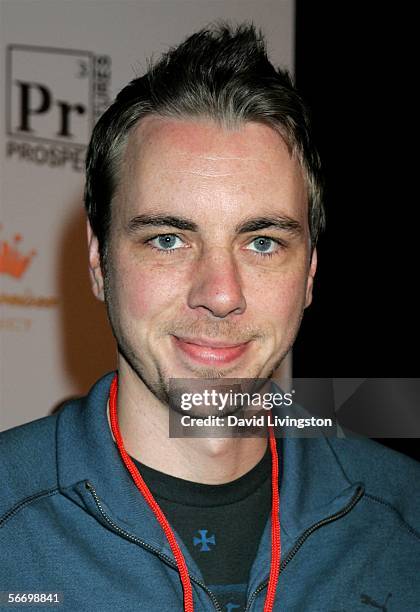 Actor Dax Shepard attends the opening of the new musical "Rock of Ages" at the Vanguard Theatre on January 28, 2006 in Hollywood, California.