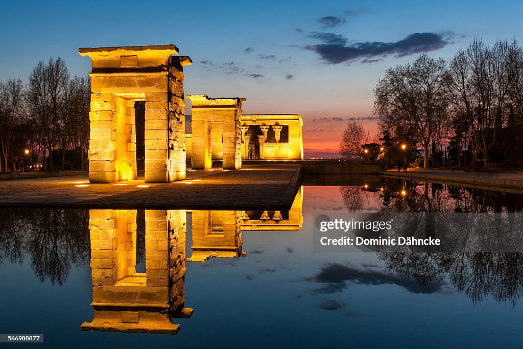 Templo Debod (Madrid. Spain)