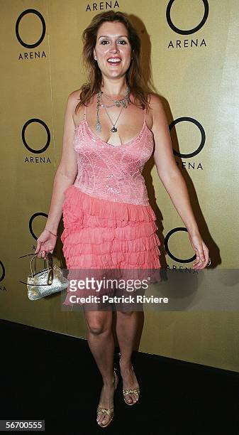 Model and Actress Kate Fischer attends the Screen Actors Guild Awards Party at The Establishment on January 30, 2006 in Sydney, Australia.