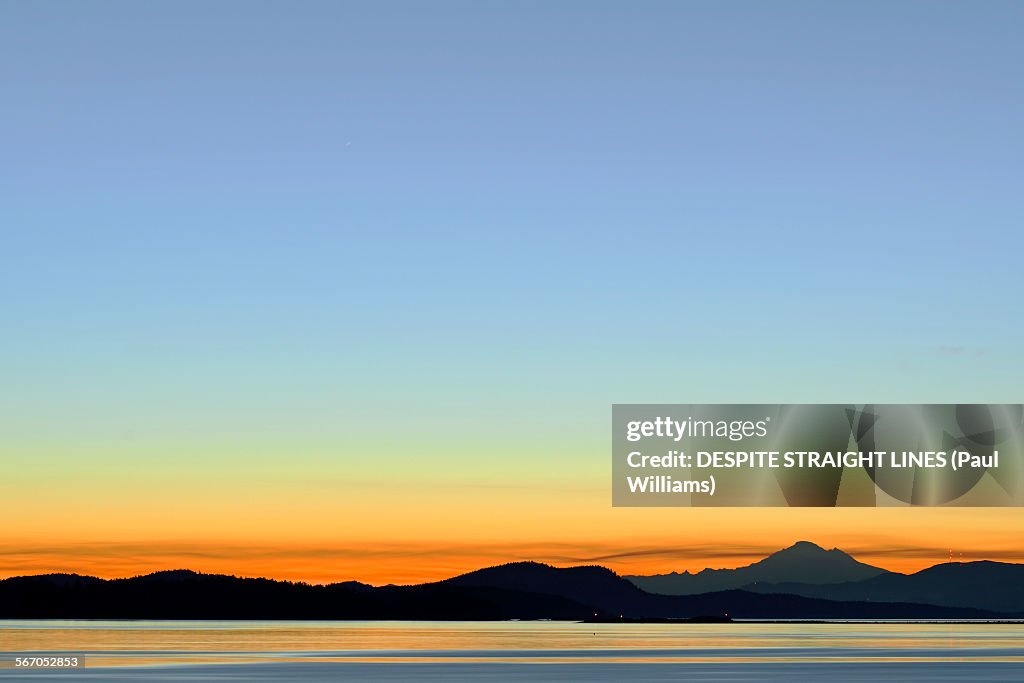 Mt Baker at sunrise