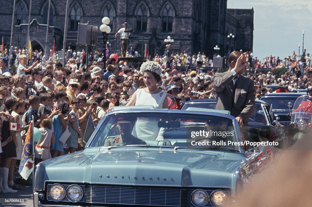 Queen Elizabeth II In Canada