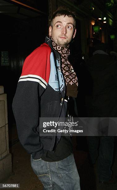 Maggot of Goldie Lookin' Chain arrives at the official Celebrity Big Brother 4 Wrap Party to mark the end of the fourth series of the reality TV...