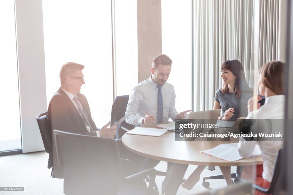 Business people meeting in conference room