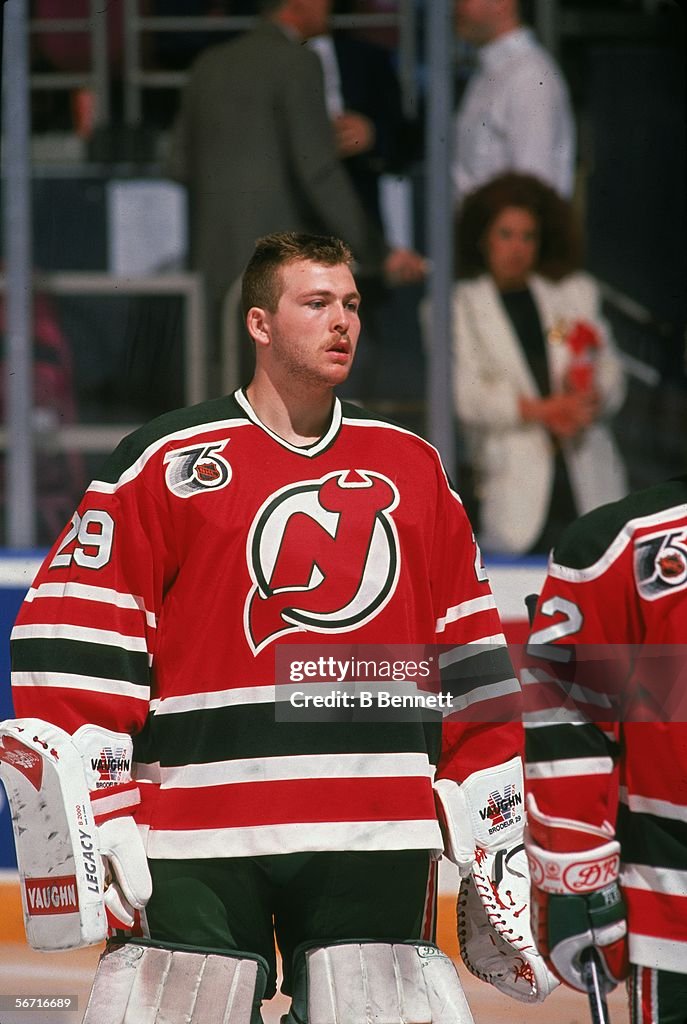 Martin Brodeur On The Ice