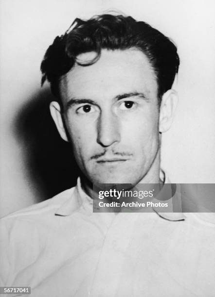 Headshot of American Donald Roberts, a confessor to the murder of aspiring American actress and murder victim Elizabeth Short , known as the 'Black...