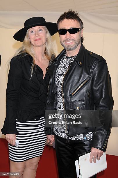 Nelson Mandela'S 90Th Birthday Dinner In Hyde Park, London, Britain - 25 Jun 2008, Paul Rodgers And Wife