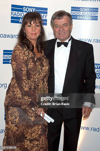 Sony Radio Awards, Grosvenor House Hotel, London, Britain - 12 May 2004, Tony Blackburn And Wife Debbie