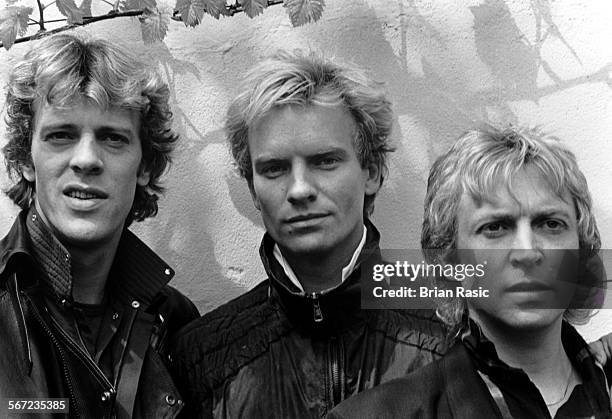 The Police - Stewart Copeland, Sting And Andy Summers, The Gardens Club, Kensington, London, The Police - Stewart Copeland, Sting And Andy Summers,...