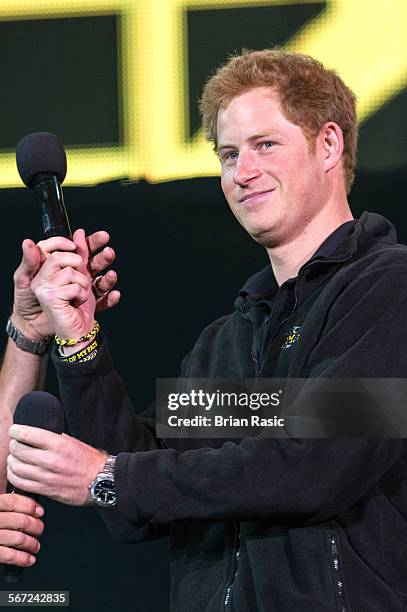Invictus Games Closing Concert, Queen Elizabeth Olympic Park, London, Britain - 14 Sep 2014, Prince Harry