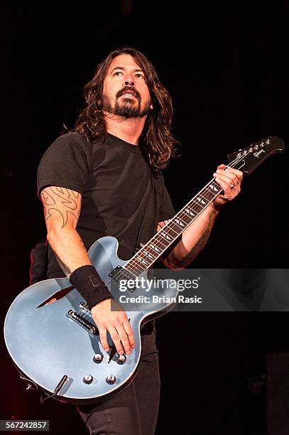 Invictus Games Closing Concert, Queen Elizabeth Olympic Park, London, Britain - 14 Sep 2014, Dave Grohl - Foo Fighters