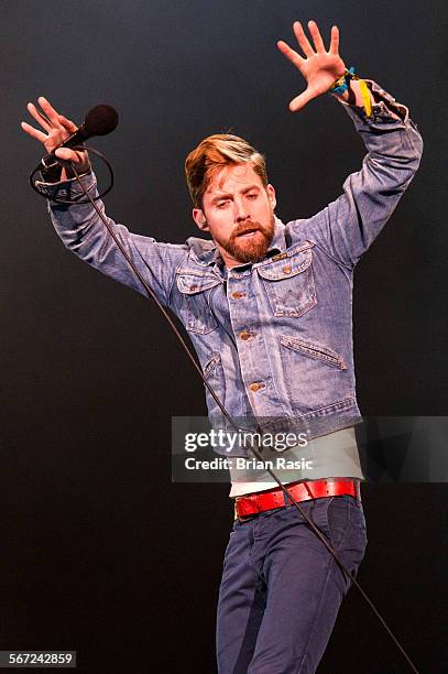 Invictus Games Closing Concert, Queen Elizabeth Olympic Park, London, Britain - 14 Sep 2014, Kaiser Chiefs