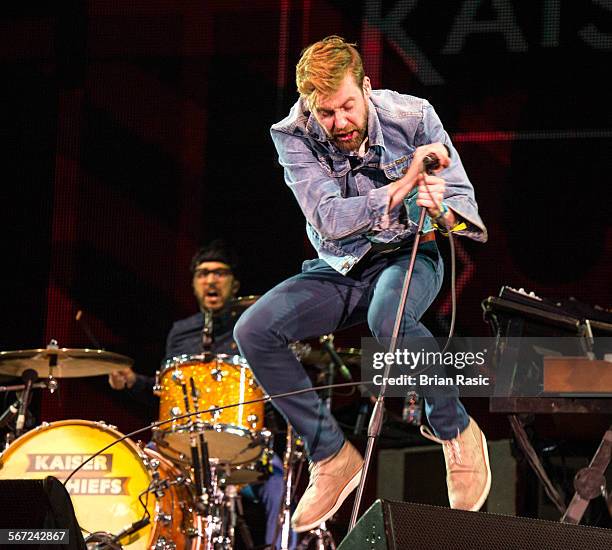 Invictus Games Closing Concert, Queen Elizabeth Olympic Park, London, Britain - 14 Sep 2014, Kaiser Chiefs