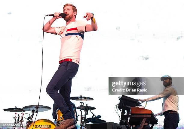 Invictus Games Closing Concert, Queen Elizabeth Olympic Park, London, Britain - 14 Sep 2014, Kaiser Chiefs