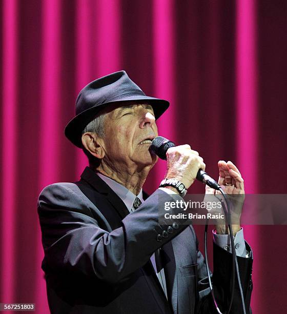 Leonard Cohen In Concert At The O2 Arena, London, Britain - 15 Sep 2013, Leonard Cohen