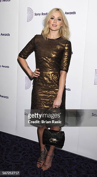 Sony Radio Academy Awards, Grosvenor Hotel, London, Britain - 14 May 2012, Fearne Cotton