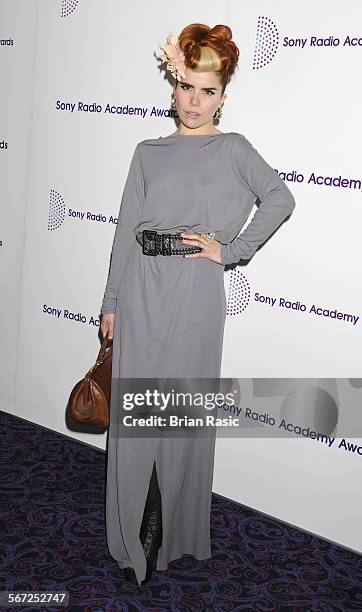 Sony Radio Academy Awards, Grosvenor Hotel, London, Britain - 14 May 2012, Paloma Faith