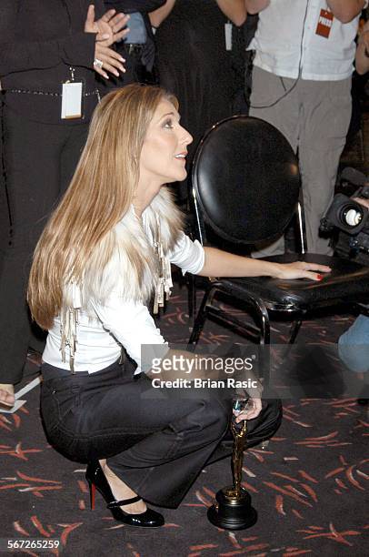 World Music Awards, Las Vegas, America - 15 Sep 2004, Celine Dion