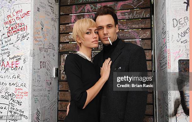 Cast Of New West End Theatre Show 'Backbeat', Abbey Road, London, Britain - 01 Sep 2011, Ruta Gedmintas And Nick Blood