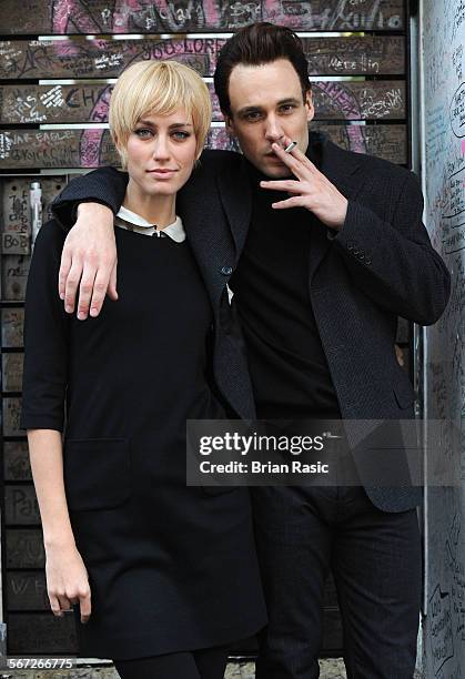Cast Of New West End Theatre Show 'Backbeat', Abbey Road, London, Britain - 01 Sep 2011, Ruta Gedmintas And Nick Blood