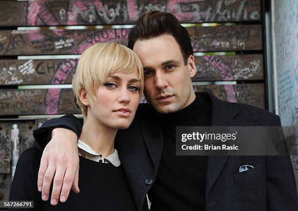 Cast Of New West End Theatre Show 'Backbeat', Abbey Road, London, Britain - 01 Sep 2011, Ruta Gedmintas And Nick Blood