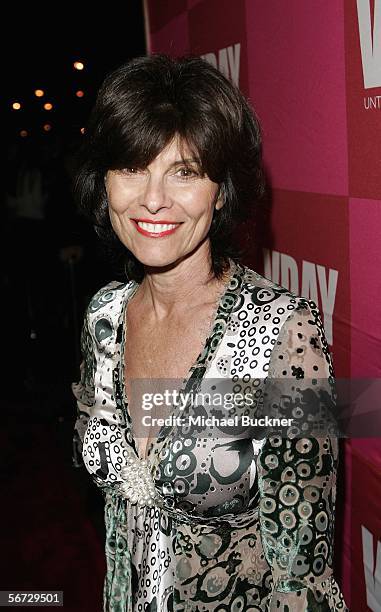 Actress Adrienne Barbeau arrives at the opening night of Eve Ensler's "The Good Body" at the Wadsworth Theatre on February 1, 2006 in Los Angeles,...