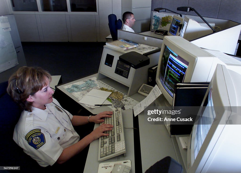 Stacey Geraets (cq)is a police dispatcher in the Simi Valley PD. They receive about 800 calls a day,
