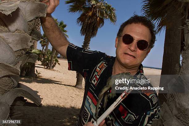 Filmmaker Albert Brooks is photographed for Los Angeles Times on June 19, 2000 in Santa Monica, California. CREDIT MUST READ: Anacleto Rapping/Los...