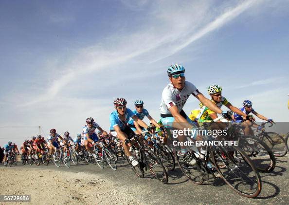 The pack rides during the fourth stage o The pack rides during the fourth stage o