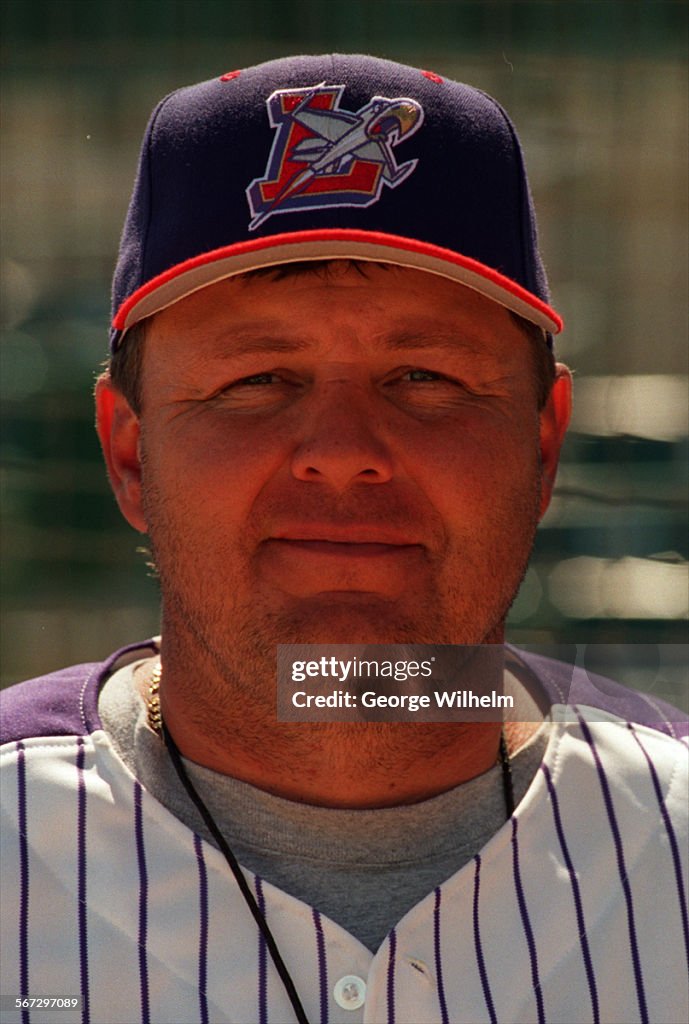 Mark Parent, a former major league catcher is now the manager of the  News Photo - Getty Images
