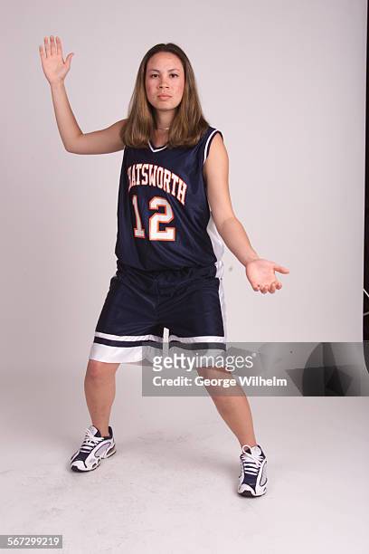 All Valley girls basketball player, Liz Sun. Chatsworth High.